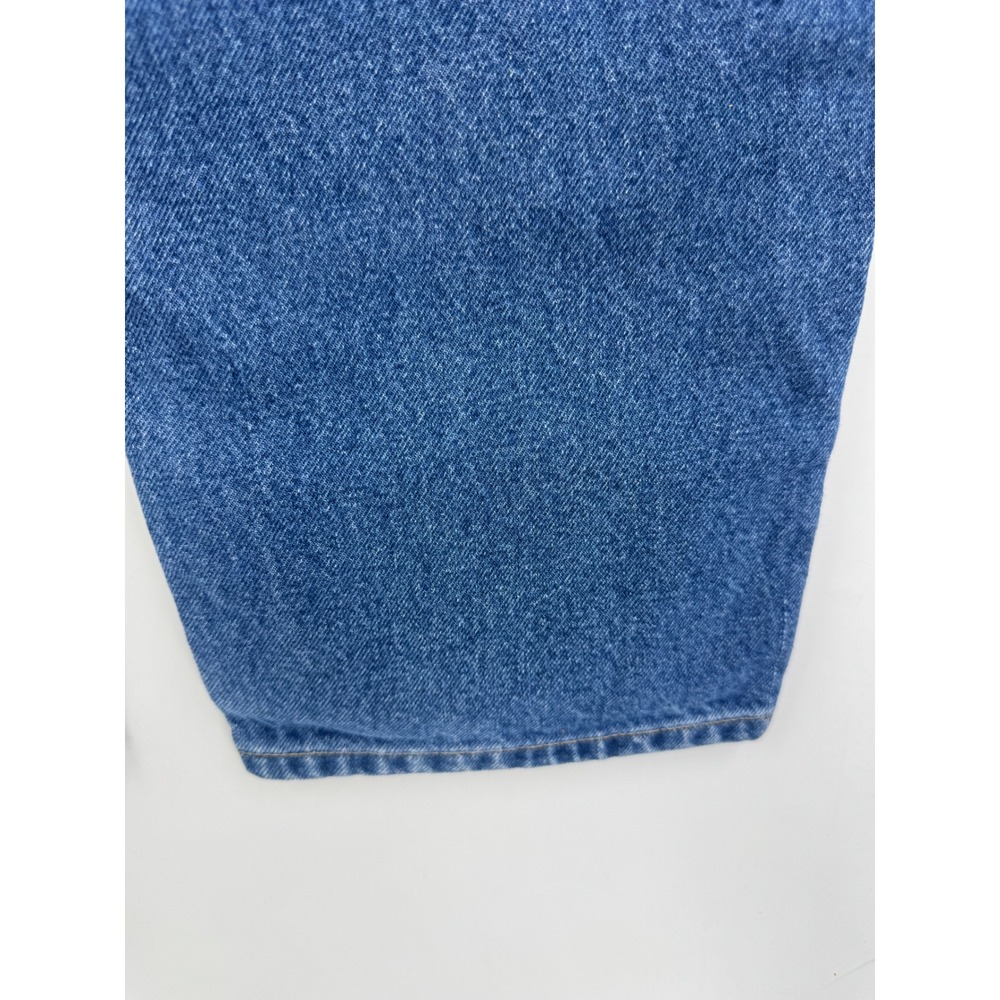 Carhartt B18 DST Traditional Fit Blue Denim Jeans Mens 40x30 Straight Leg Work - Picture 7 of 8